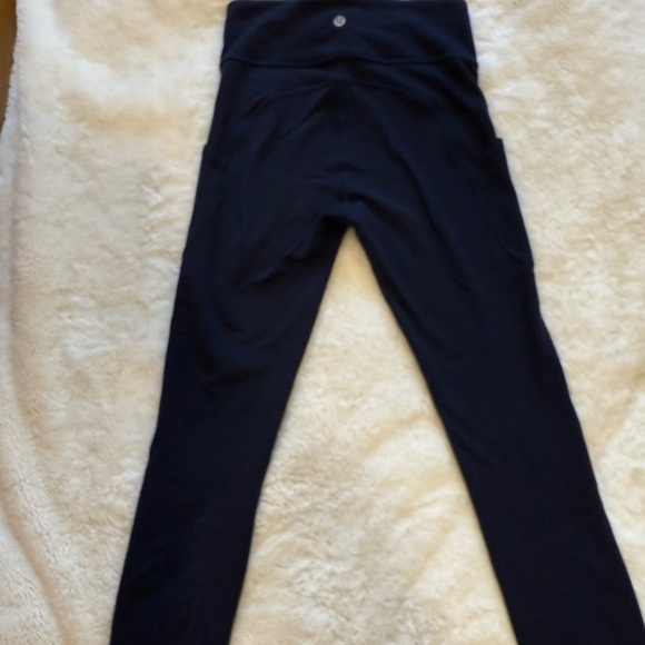 Lululemon Athletica dark blue Leggings - Picture 2 of 2